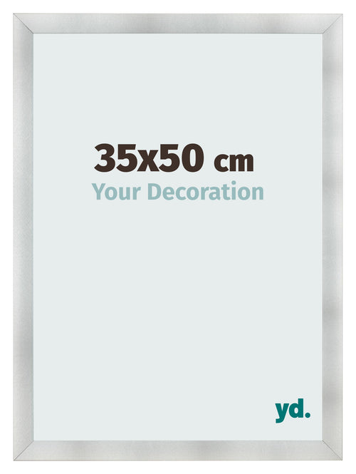 Marco de Fotos 35x50cm Aluminio Cepillado MDF Pisa Delantera Tamano | Yourdecoration.es