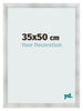 Marco de Fotos 35x50cm Aluminio Cepillado MDF Pisa Delantera Tamano | Yourdecoration.es