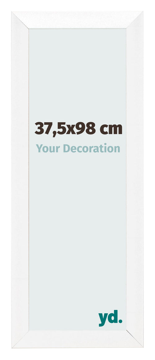 Marco de Fotos 37 5x98cm Blanco Vintage MDF Pisa Delantera Tamano | Yourdecoration.es