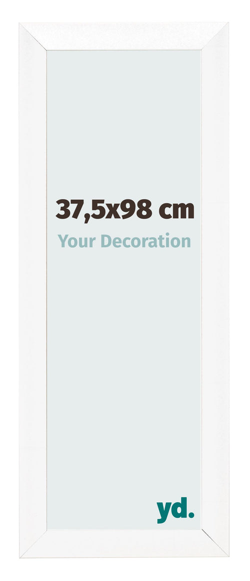 Marco de Fotos 37 5x98cm Blanco Vintage MDF Pisa Delantera Tamano | Yourdecoration.es