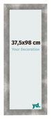 Marco de Fotos 37 5x98cm Metal Vintage MDF Pisa Delantera Tamano | Yourdecoration.es