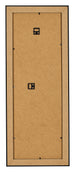 Marco de Fotos 37 5x98cm Negro Plateado Pulido MDF Pisa Trasera | Yourdecoration.es