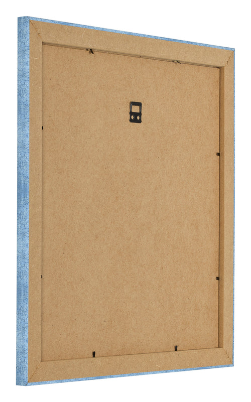 Marco de Fotos 40x40cm Claro Azul Barrido MDF Pisa Trasera Oblicuo | Yourdecoration.es