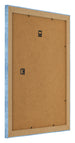 Marco de Fotos 40x55cm Claro Azul Barrido MDF Pisa Trasera Oblicuo | Yourdecoration.es
