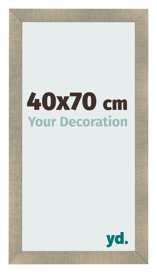 Marco de Fotos 40x70cm Dorado Vintage MDF Pisa Delantera Tamano | Yourdecoration.es