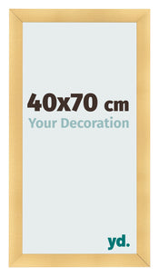 Marco de Fotos 40x70cm Dorado Vintage MDF Pisa Delantera Tamano | Yourdecoration.es