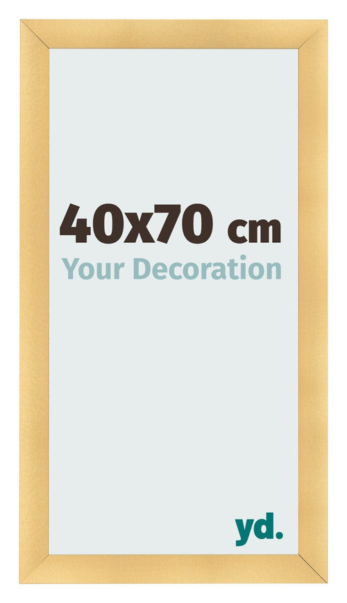 Marco de Fotos 40x70cm Dorado Vintage MDF Pisa Delantera Tamano | Yourdecoration.es