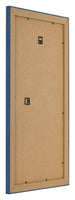 Marco de Fotos 40x80cm Azul Oscuro Barrido MDF Pisa Trasera Oblicuo | Yourdecoration.es