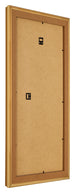 Marco de Fotos 40x80cm Dorado Matte MDF Lazio Trasera Oblicuo | Yourdecoration.es