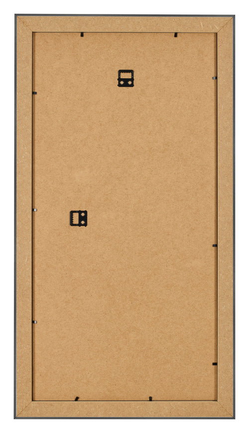 Marco de Fotos 40x80cm Negro Plateado Pulido MDF Pisa Trasera | Yourdecoration.es