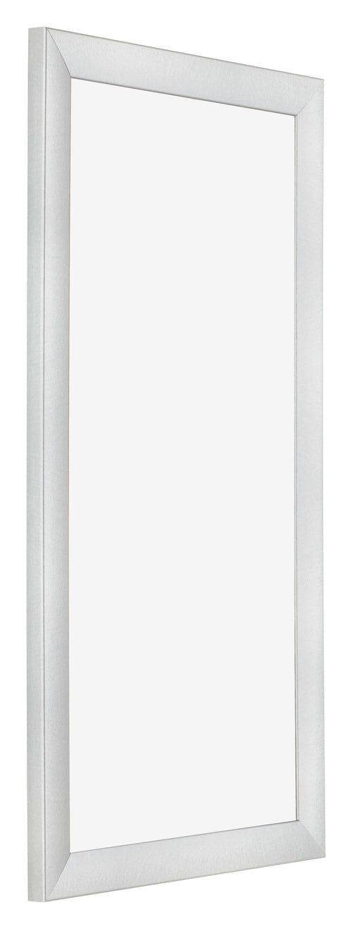 Marco de Fotos 40x80cm Plateado Negro Barrido MDF Pisa Delantera Oblicuo | Yourdecoration.es