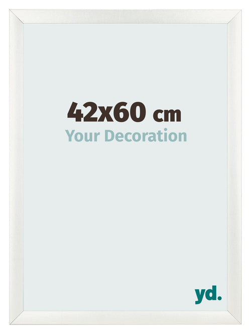 Marco de Fotos 42x60cm Blanco Vintage MDF Pisa Delantera Tamano | Yourdecoration.es