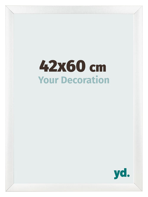 Marco de Fotos 42x60cm Blanco Vintage MDF Pisa Delantera Tamano | Yourdecoration.es