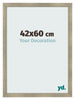 Marco de Fotos 42x60cm Dorado Vintage MDF Pisa Delantera Tamano | Yourdecoration.es