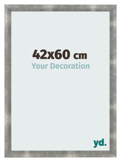 Marco de Fotos 42x60cm Metal Vintage MDF Pisa Delantera Tamano | Yourdecoration.es
