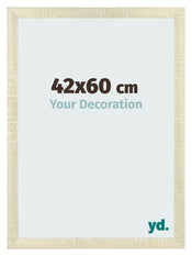 Marco de Fotos 42x60cm Roble Sonoma MDF Pisa Delantera Tamano | Yourdecoration.es