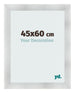 Marco de Fotos 45x60cm Aluminio Cepillado MDF Pisa Delantera Tamano | Yourdecoration.es