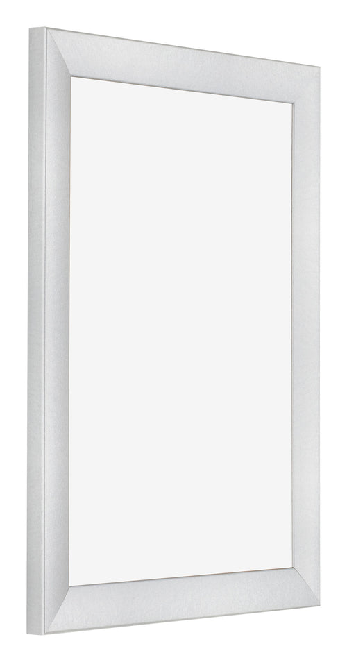 Marco de Fotos 45x60cm Plateado Negro Barrido MDF Pisa Delantera Oblicuo | Yourdecoration.es