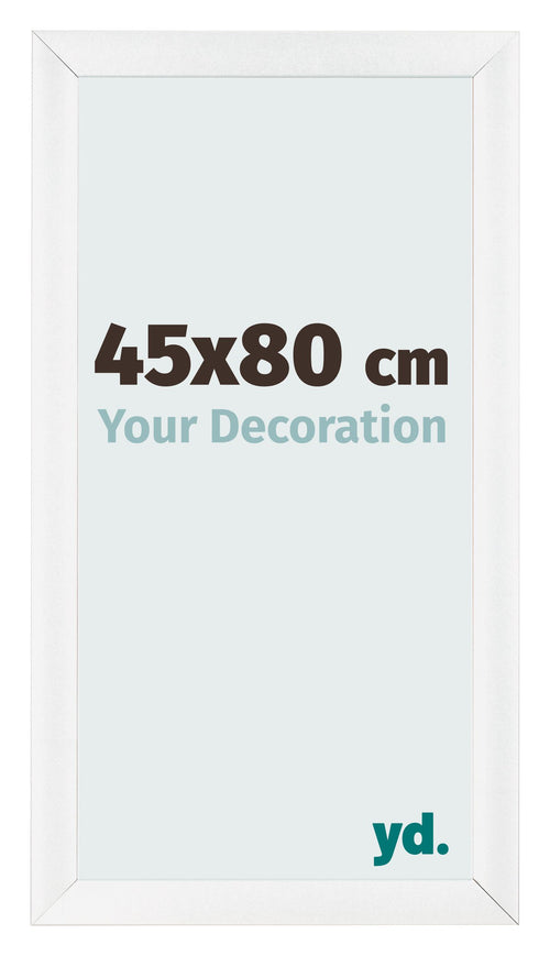Marco de Fotos 45x80cm Blanco Vintage MDF Pisa Delantera Tamano | Yourdecoration.es