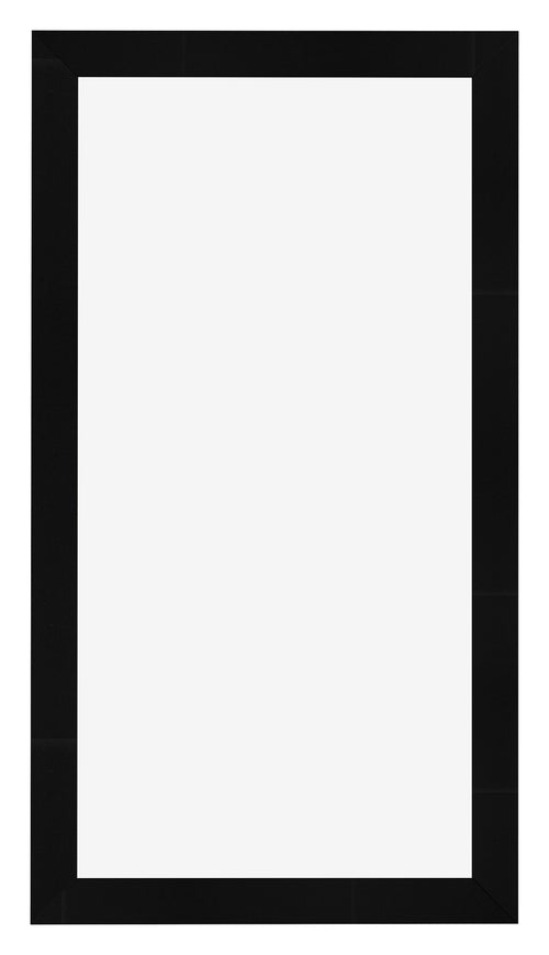 Marco de Fotos 45x80cm Negro Plateado Pulido MDF Pisa Delantera | Yourdecoration.es