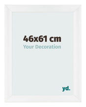 Marco de Fotos 46x61cm Blanco Vintage MDF Pisa Delantera Tamano | Yourdecoration.es
