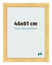 Marco de Fotos 46x61cm Dorado Vintage MDF Pisa Delantera Tamano | Yourdecoration.es