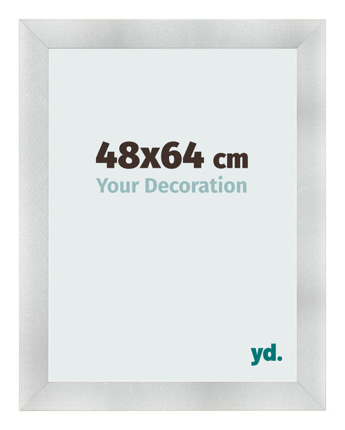 Marco de Fotos 48x64cm Aluminio Cepillado MDF Pisa Delantera Tamano | Yourdecoration.es