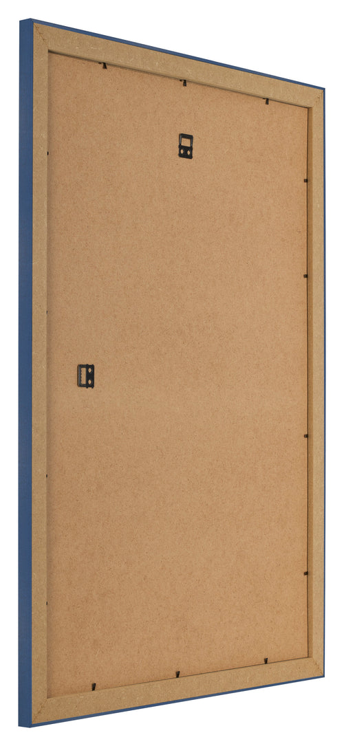 Marco de Fotos 48x67cm Azul Oscuro Barrido MDF Pisa Trasera Oblicuo | Yourdecoration.es