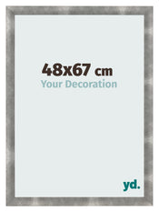 Marco de Fotos 48x67cm Metal Vintage MDF Pisa Delantera Tamano | Yourdecoration.es