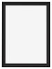Marco de Fotos 48x68cm Negro Grano De Madera MDF Lazio Delantera | Yourdecoration.es