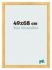 Marco de Fotos 49x68cm Dorado Vintage MDF Pisa Delantera Tamano | Yourdecoration.es