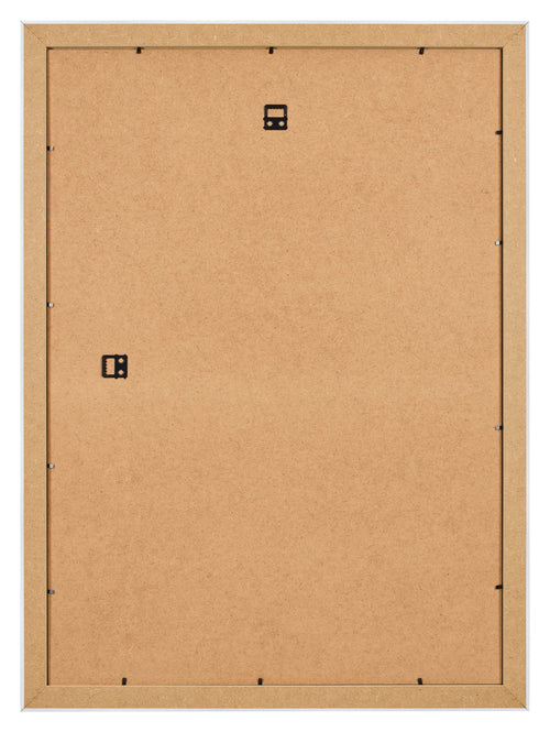 Marco de Fotos 49x68cm Plateado Negro Barrido MDF Pisa Trasera | Yourdecoration.es