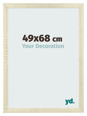 Marco de Fotos 49x68cm Roble Sonoma MDF Pisa Delantera Tamano | Yourdecoration.es