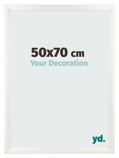 Marco de Fotos 50x70cm Blanco Vintage MDF Pisa Delantera Tamano | Yourdecoration.es