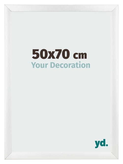 Marco de Fotos 50x70cm Blanco Vintage MDF Pisa Delantera Tamano | Yourdecoration.es