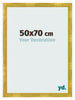 Marco de Fotos 50x70cm Dorado Vintage MDF Pisa Delantera Tamano | Yourdecoration.es