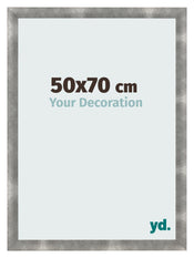 Marco de Fotos 50x70cm Metal Vintage MDF Pisa Delantera Tamano | Yourdecoration.es