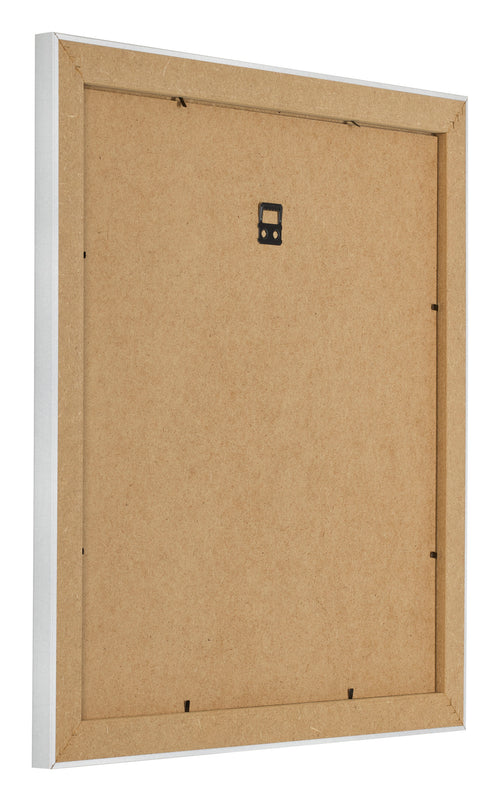 Marco de Fotos 55x55cm Plateado Negro Barrido MDF Pisa Trasera Oblicuo | Yourdecoration.es