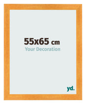 Marco de Fotos 55x65cm Naranja MDF Pisa Delantera Tamano | Yourdecoration.es