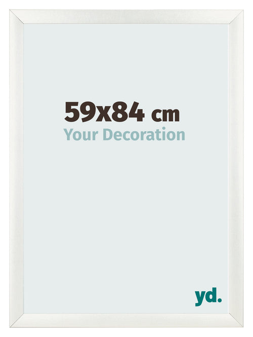 Marco de Fotos 59x84cm Blanco Vintage MDF Pisa Delantera Tamano | Yourdecoration.es