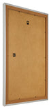 Marco de Fotos 59x84cm Plateado Mate MDF Lazio Trasera Oblicuo | Yourdecoration.es