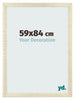 Marco de Fotos 59x84cm Roble Sonoma MDF Pisa Delantera Tamano | Yourdecoration.es