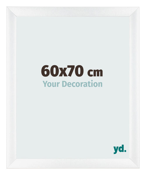 Marco de Fotos 60x70cm Blanco Vintage MDF Pisa Delantera Tamano | Yourdecoration.es