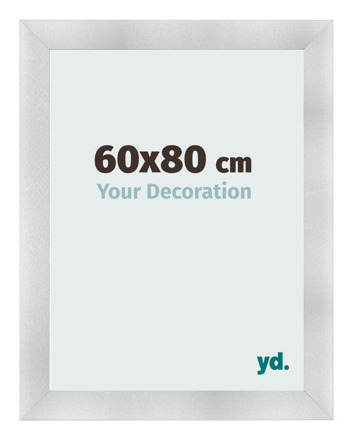 Marco de Fotos 60x80cm Aluminio Cepillado MDF Pisa Delantera Tamano | Yourdecoration.es
