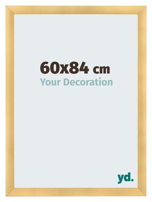Marco de Fotos 60x84cm Dorado Vintage MDF Pisa Delantera Tamano | Yourdecoration.es