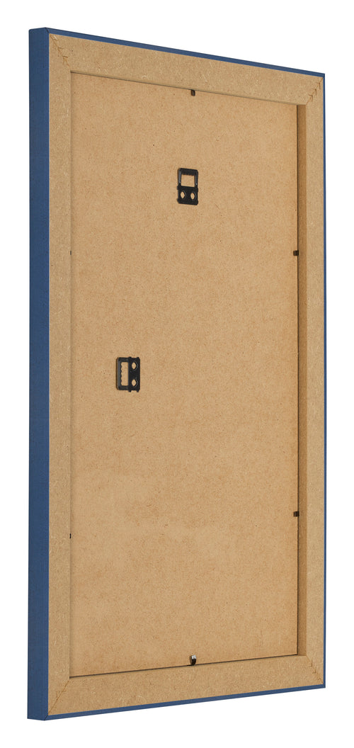 Marco de Fotos 60x85cm Azul Oscuro Barrido MDF Pisa Trasera Oblicuo | Yourdecoration.es