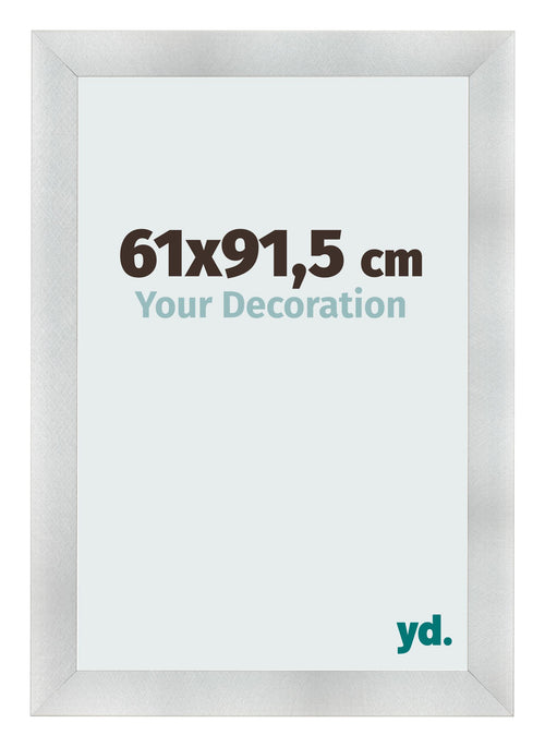 Marco de Fotos 61x91 5cm Aluminio Cepillado MDF Pisa Delantera Tamano | Yourdecoration.es
