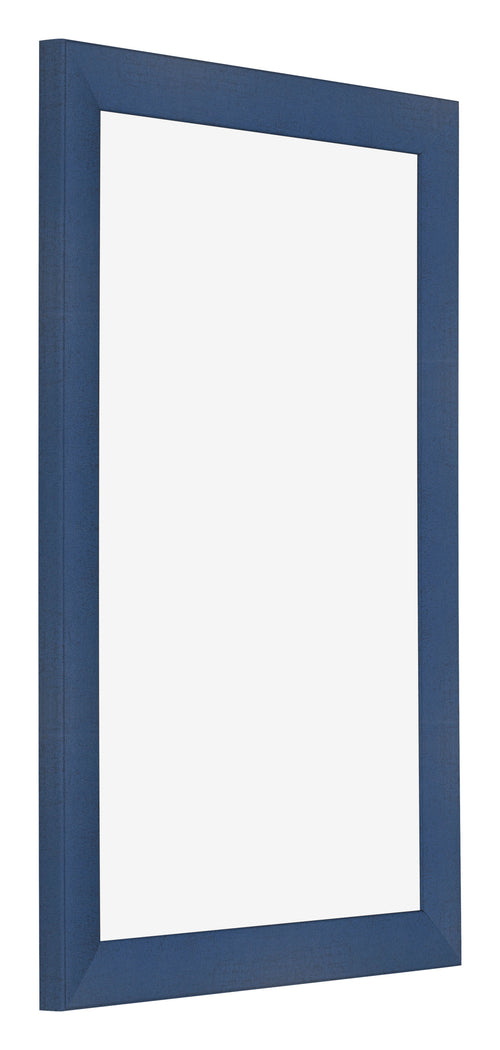 Marco de Fotos 61x91 5cm Azul Oscuro Barrido MDF Pisa Delantera Oblicuo | Yourdecoration.es