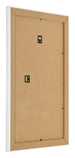 Marco de Fotos 61x91 5cm Blanco Vintage MDF Pisa Trasera Oblicuo | Yourdecoration.es