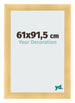 Marco de Fotos 61x91 5cm Dorado Vintage MDF Pisa Delantera Tamano | Yourdecoration.es